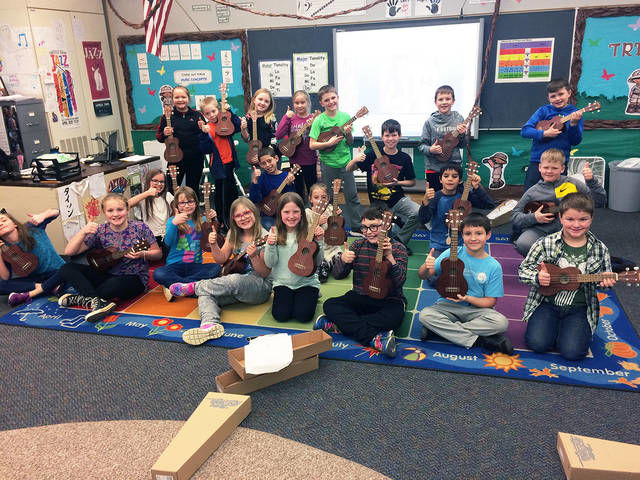 NEW UKES AT ELEMENTARY